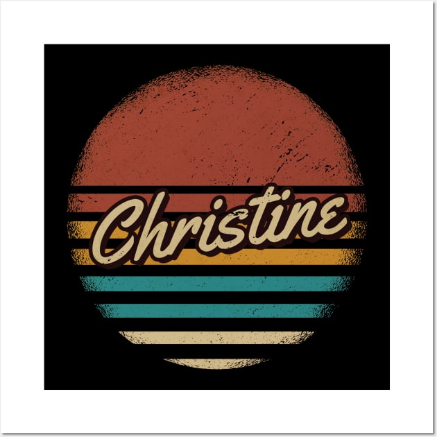 Christine Retro Style Wall Art by JamexAlisa